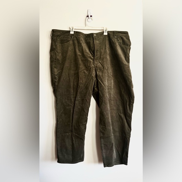 Old Navy High-Waisted OG Straight
Corduroy Ankle Pants Olive Trousers 28W - Picture 7 of 12